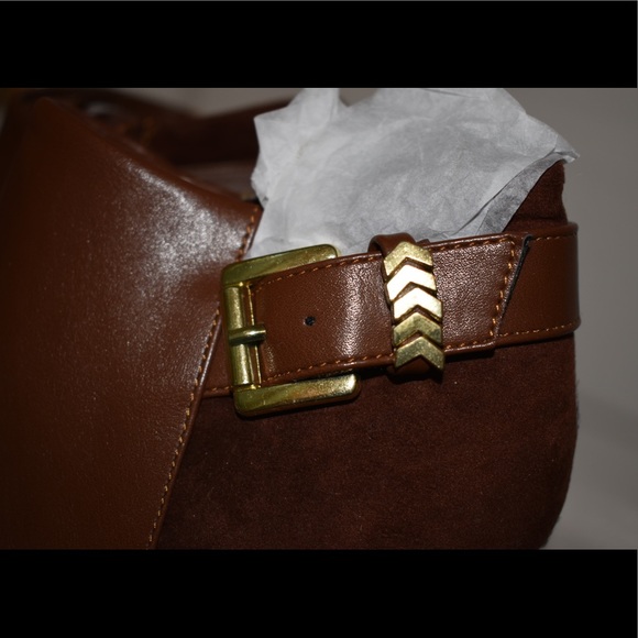 Brown Leather & Suede Booties - Picture 2 of 3